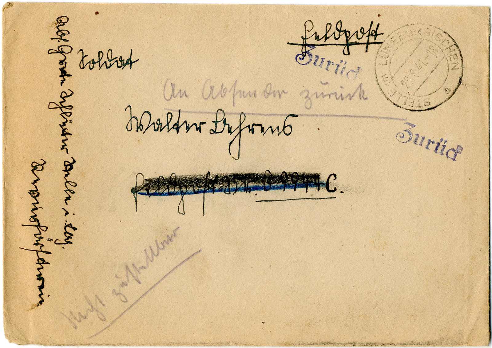 Lot 757 - feldpost ii wk - Karl Pfankuch & Co. auction #222 Lot 757 - feldpost ii wk - Karl Pfankuch & Co. auction #222