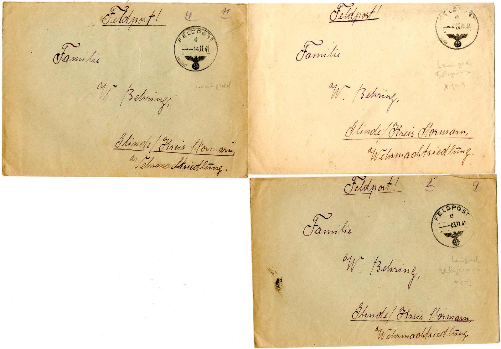 Lot 752 - feldpost ii wk - Karl Pfankuch & Co. auction #222 Lot 752 - feldpost ii wk - Karl Pfankuch & Co. auction #222