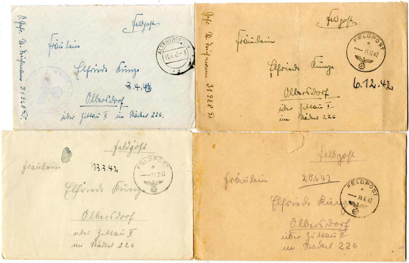 Lot 776 - feldpost ii wk - Karl Pfankuch & Co. auction #222 Lot 776 - feldpost ii wk - Karl Pfankuch & Co. auction #222