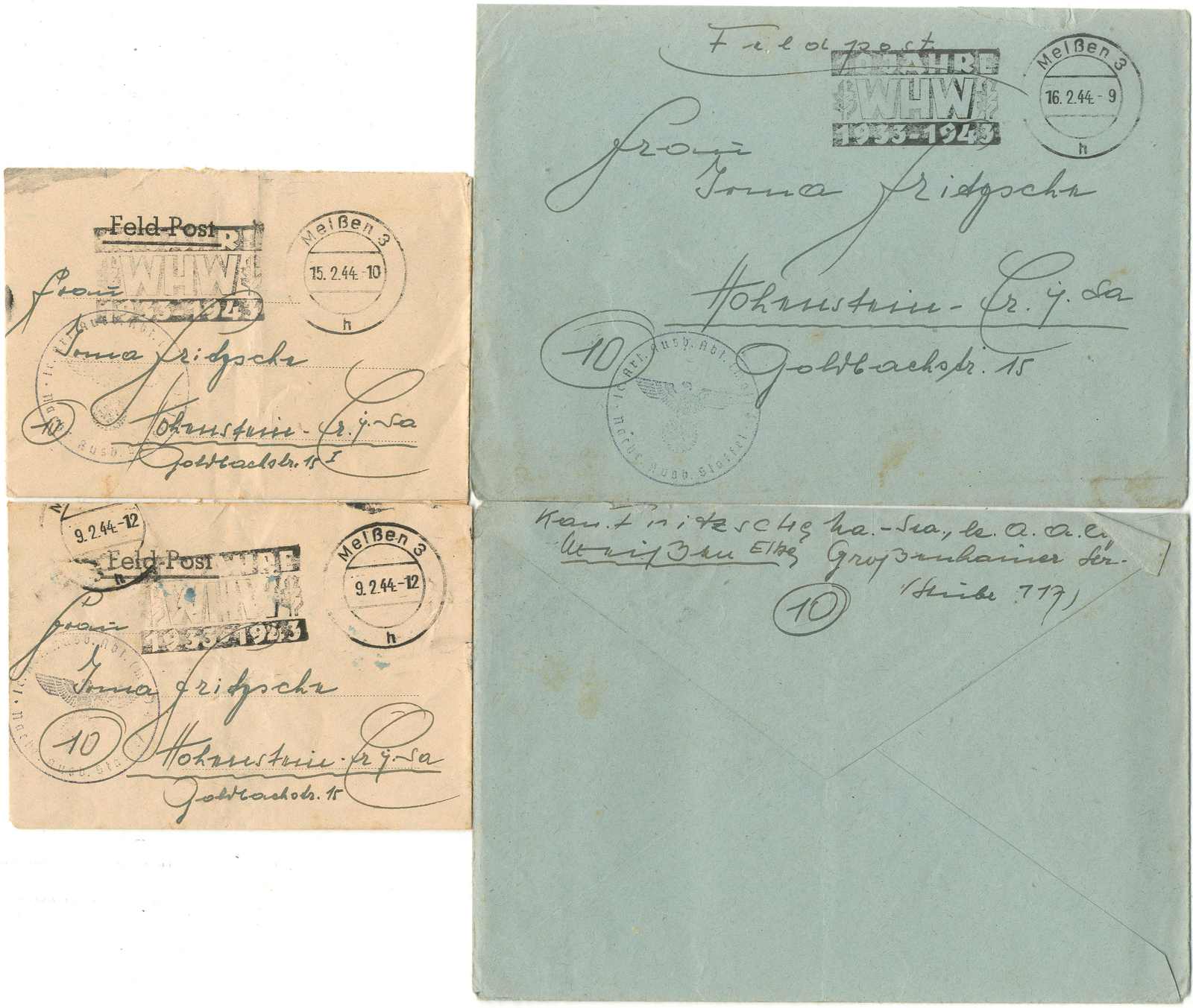 Lot 806 - feldpost ii wk - Karl Pfankuch & Co. auction #222 Lot 806 - feldpost ii wk - Karl Pfankuch & Co. auction #222