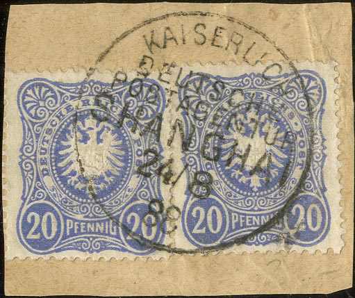 Lot 1278 - Deutsche Auslandspost China, Vorläufer - Karl Pfankuch & Co. auction #222 Lot 1278 - Deutsche Auslandspost China, Vorläufer - Karl Pfankuch & Co. auction #222
