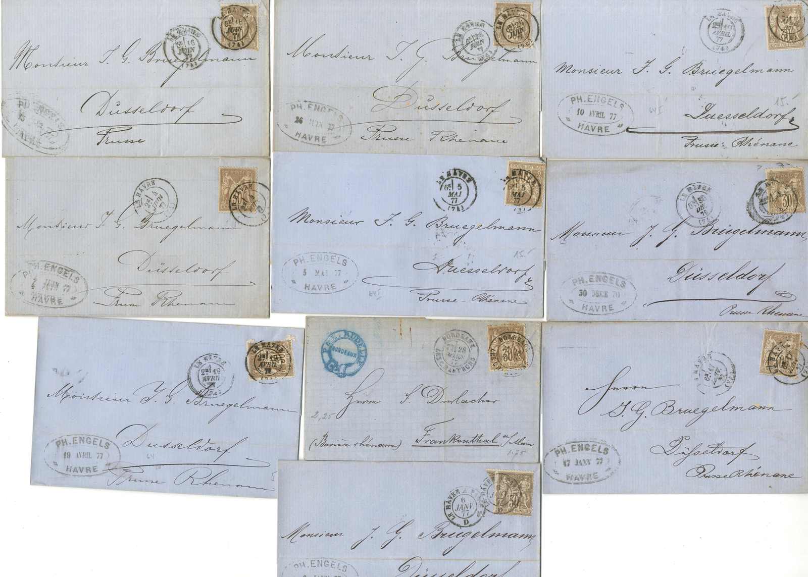 Lot 1754 - frankreich - Karl Pfankuch & Co. auction #222 Lot 1754 - frankreich - Karl Pfankuch & Co. auction #222
