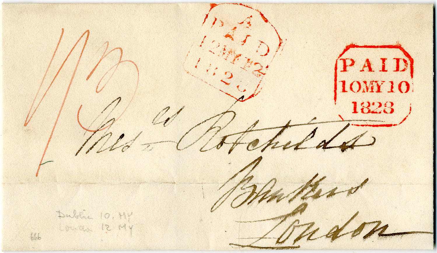 Lot 1779 - Irland, Vorphilatelie - Karl Pfankuch & Co. auction #222 Lot 1779 - Irland, Vorphilatelie - Karl Pfankuch & Co. auction #222