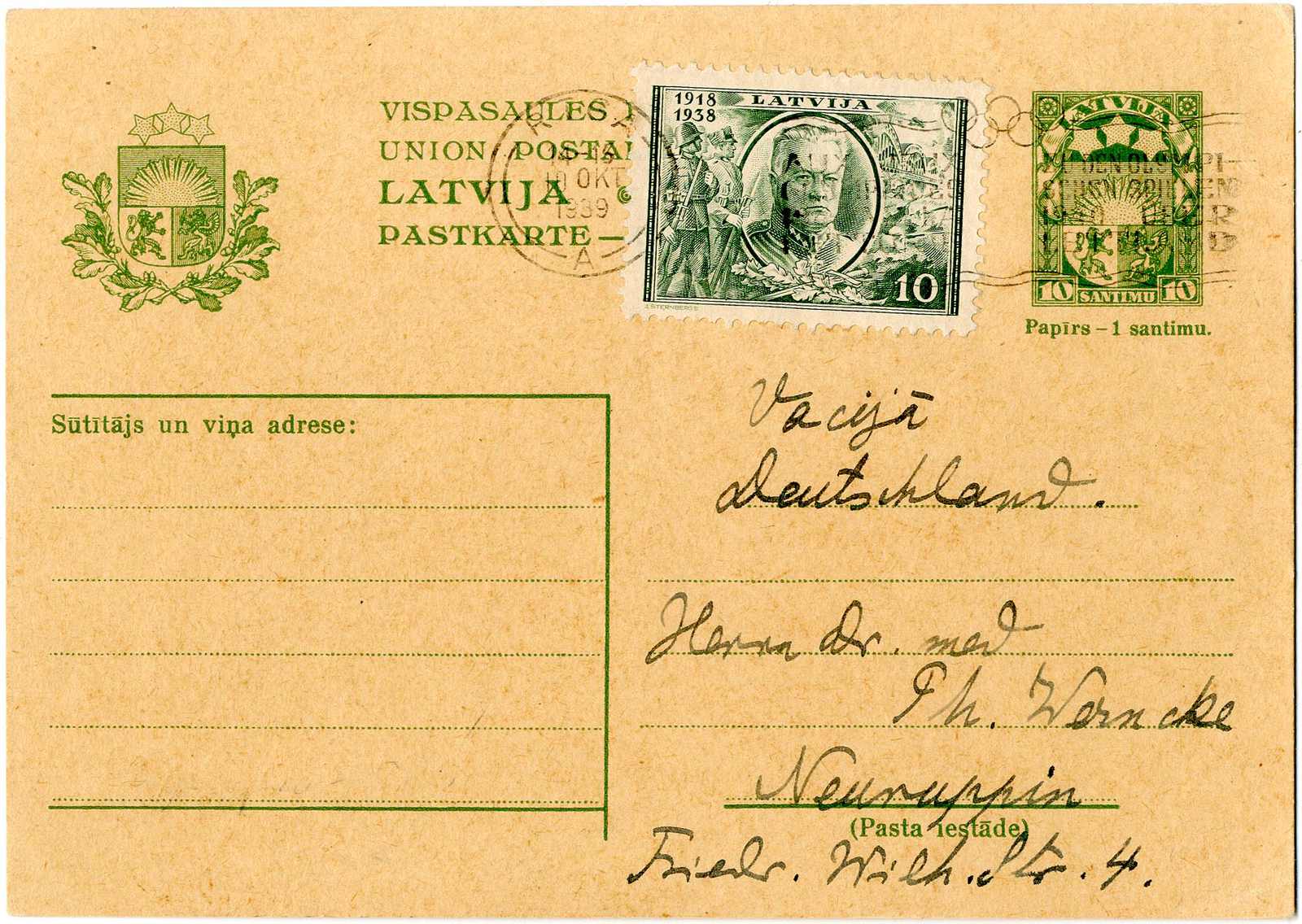 Lot 1810 - lettland - Karl Pfankuch & Co. auction #222 Lot 1810 - lettland - Karl Pfankuch & Co. auction #222