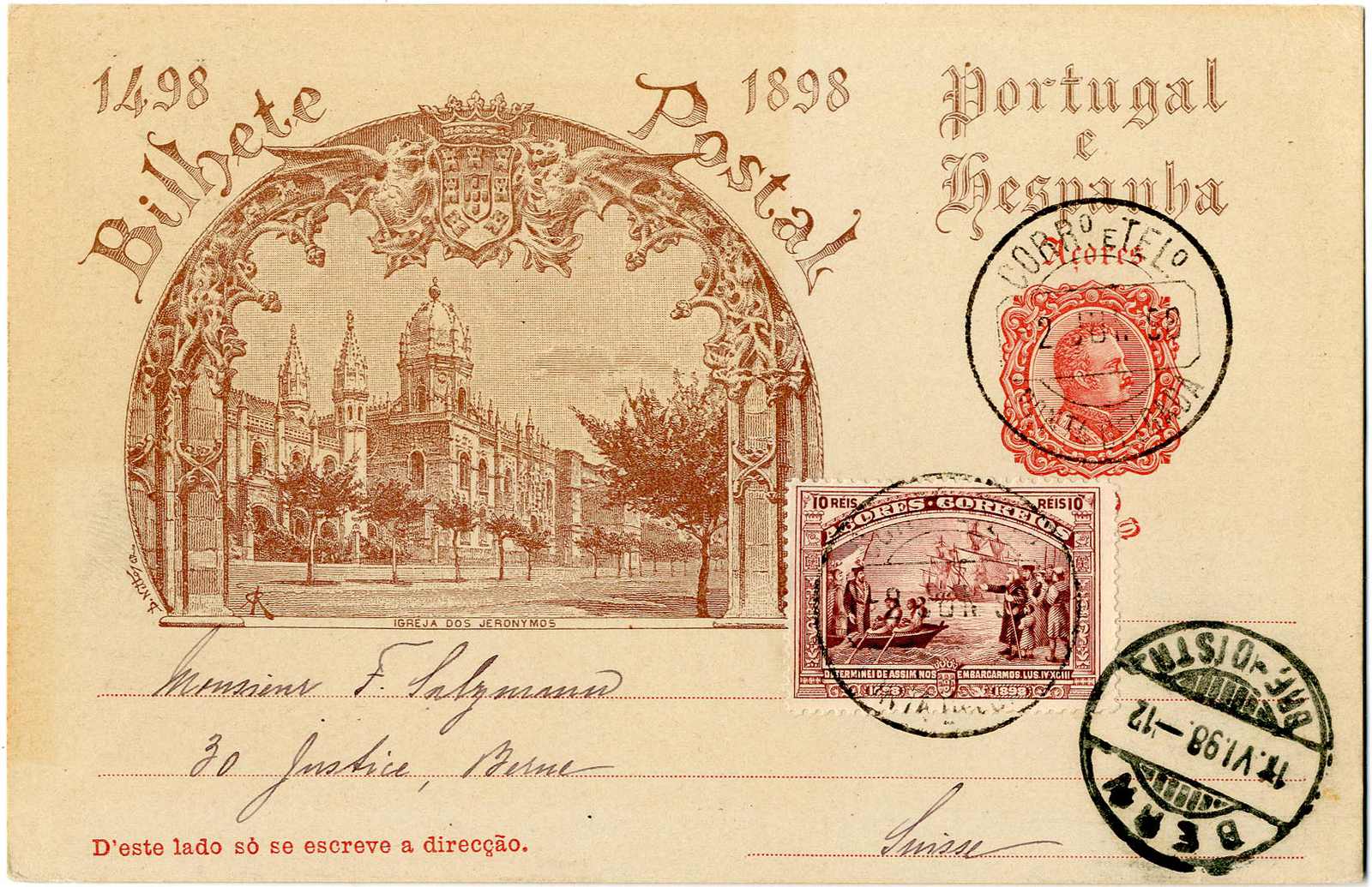 Lot 1705 - Azoren, Ganzsachen  -  Karl Pfankuch & Co. auction #222
