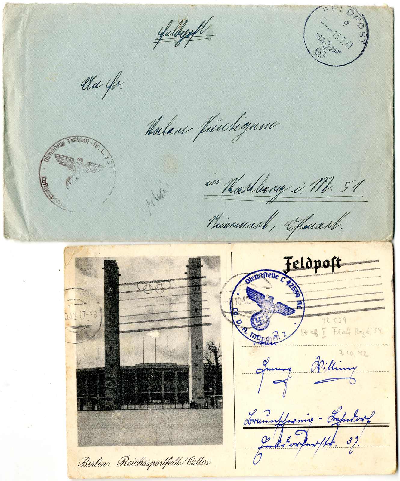 Lot 760 - feldpost ii wk - Karl Pfankuch & Co. auction #222 Lot 760 - feldpost ii wk - Karl Pfankuch & Co. auction #222
