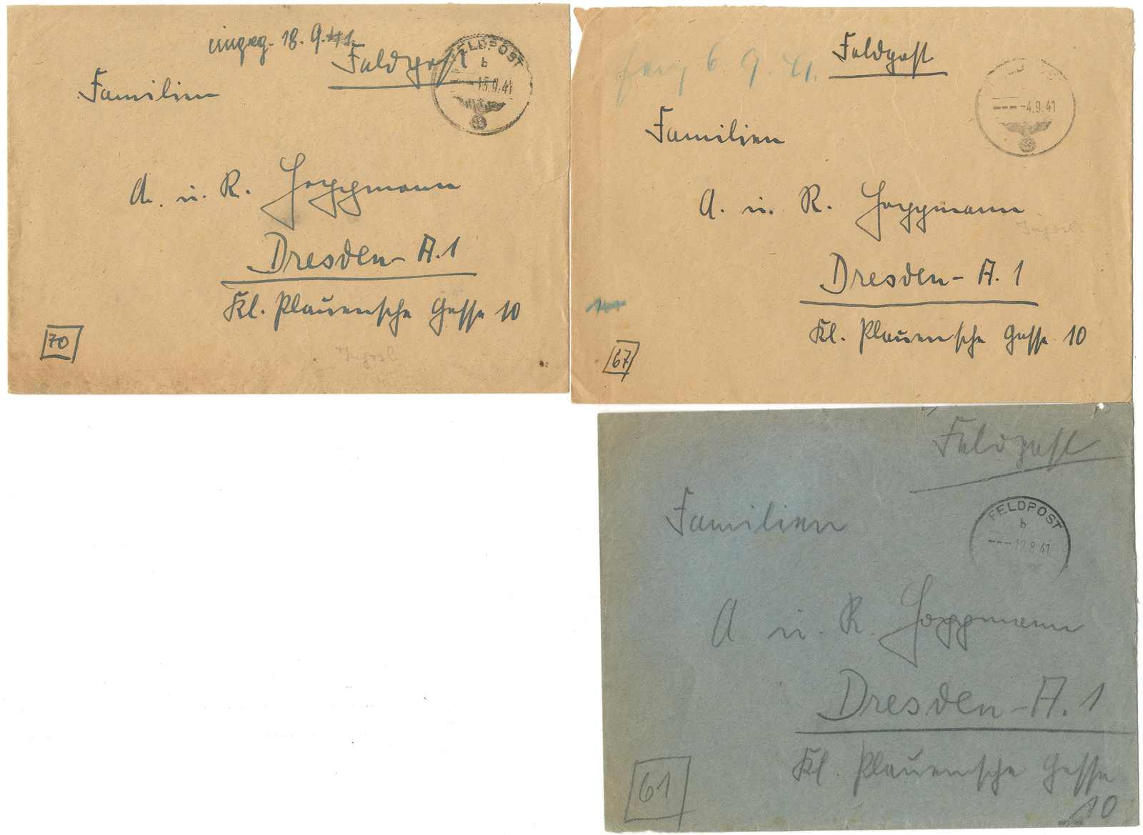 Lot 750 - feldpost ii wk - Karl Pfankuch & Co. auction #222 Lot 750 - feldpost ii wk - Karl Pfankuch & Co. auction #222