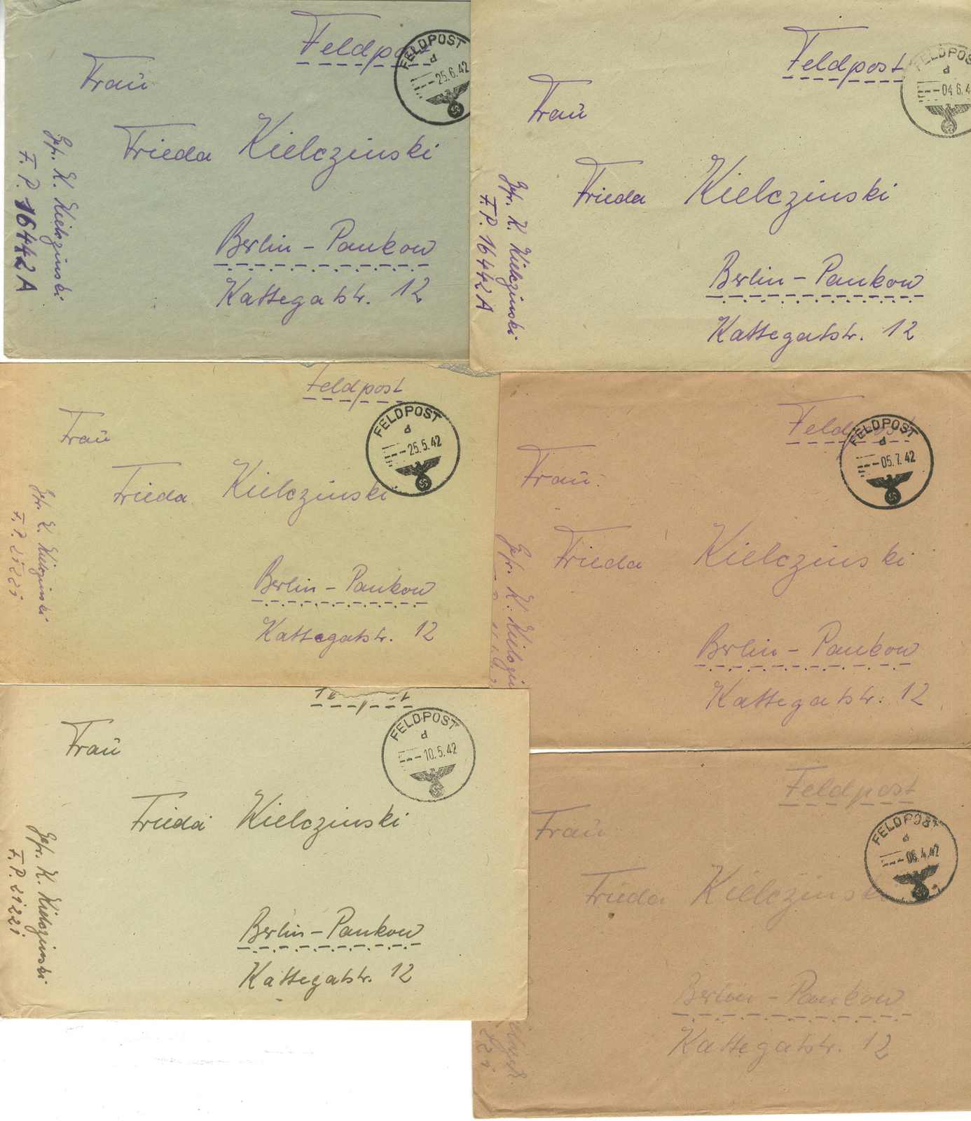 Lot 755 - feldpost ii wk - Karl Pfankuch & Co. auction #222 Lot 755 - feldpost ii wk - Karl Pfankuch & Co. auction #222