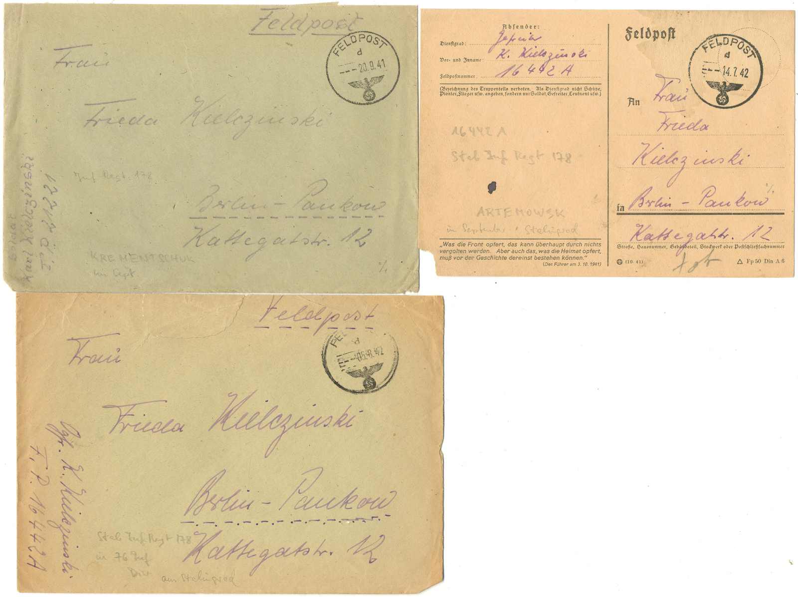 Lot 749 - feldpost ii wk - Karl Pfankuch & Co. auction #222 Lot 749 - feldpost ii wk - Karl Pfankuch & Co. auction #222