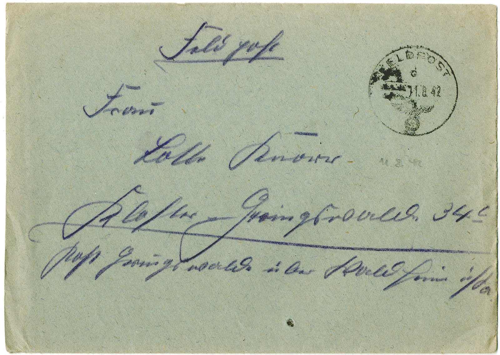Lot 781 - feldpost ii wk - Karl Pfankuch & Co. auction #222 Lot 781 - feldpost ii wk - Karl Pfankuch & Co. auction #222