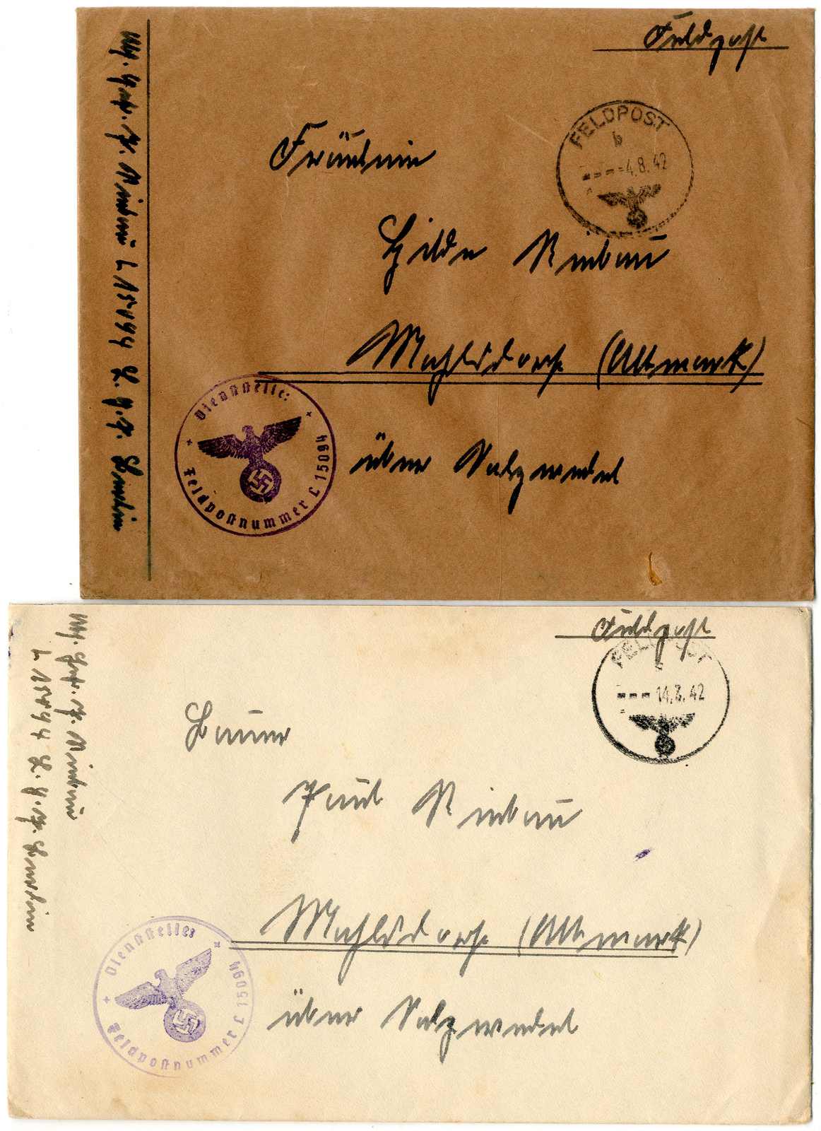 Lot 768 - feldpost ii wk - Karl Pfankuch & Co. auction #222 Lot 768 - feldpost ii wk - Karl Pfankuch & Co. auction #222