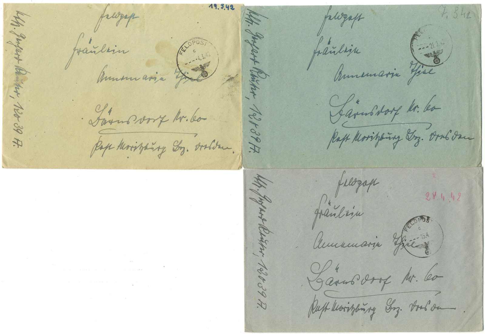 Lot 773 - feldpost ii wk - Karl Pfankuch & Co. auction #222 Lot 773 - feldpost ii wk - Karl Pfankuch & Co. auction #222