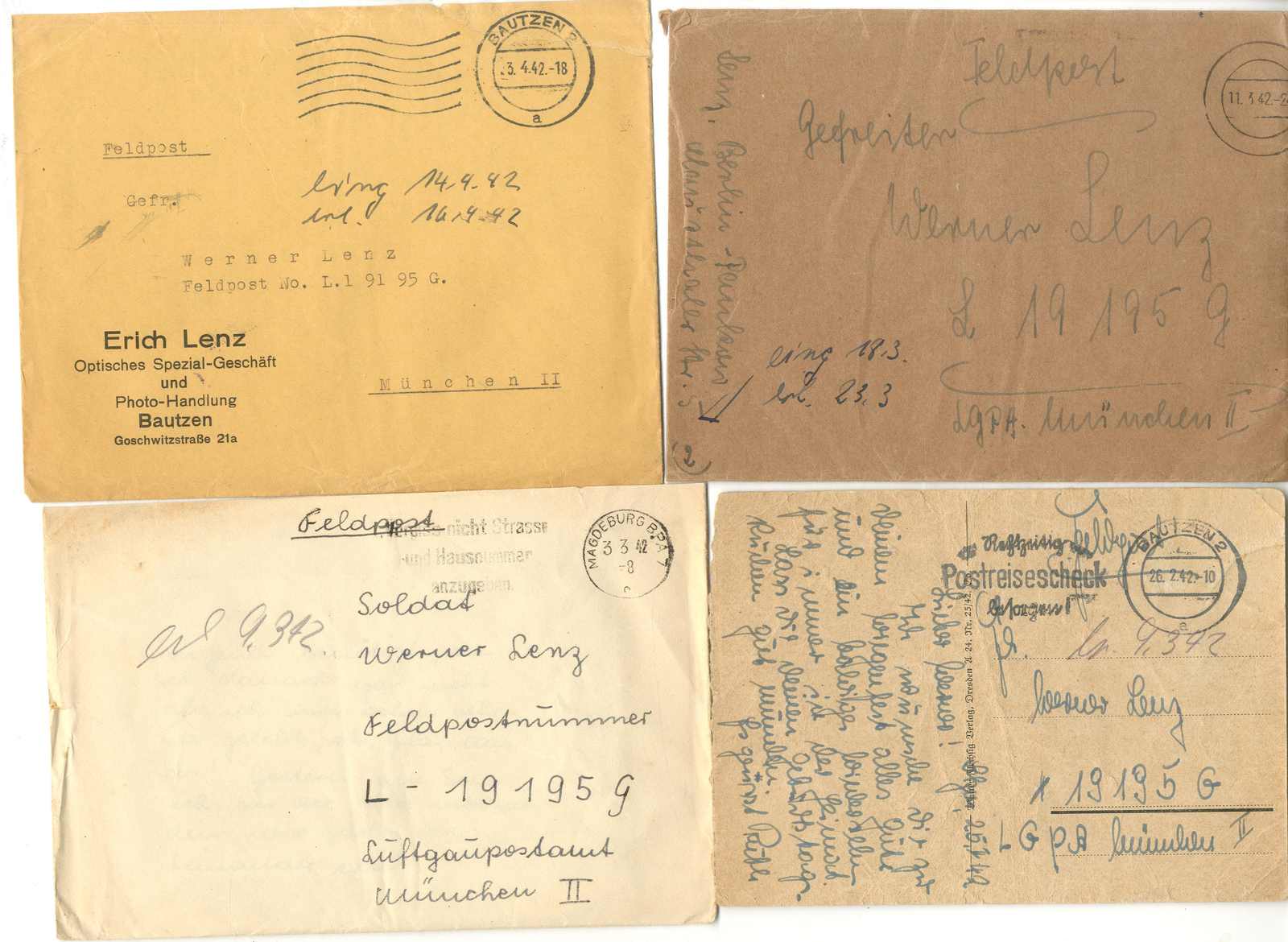 Lot 777 - feldpost ii wk - Karl Pfankuch & Co. auction #222 Lot 777 - feldpost ii wk - Karl Pfankuch & Co. auction #222