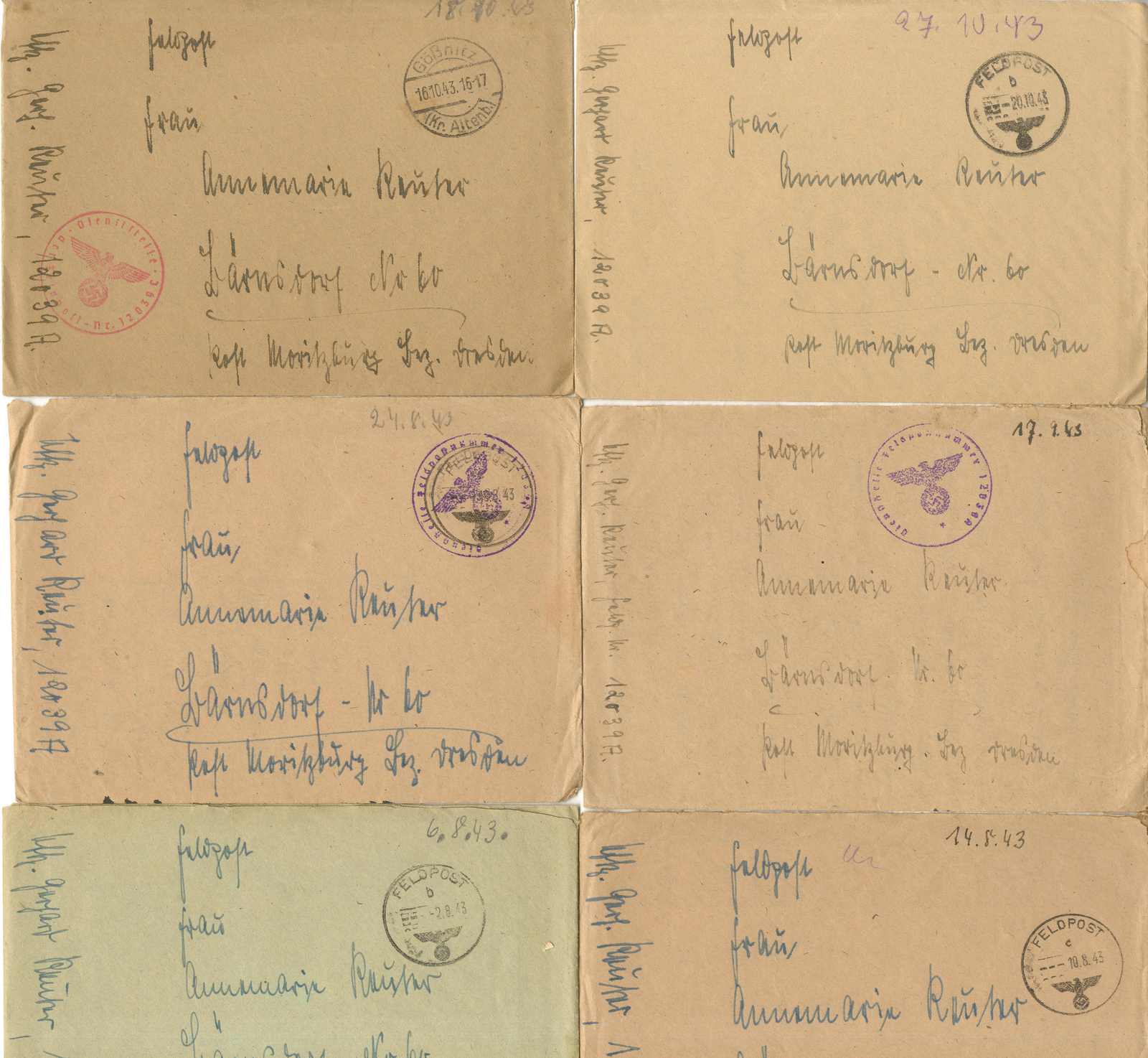 Lot 793 - feldpost ii wk - Karl Pfankuch & Co. auction #222 Lot 793 - feldpost ii wk - Karl Pfankuch & Co. auction #222