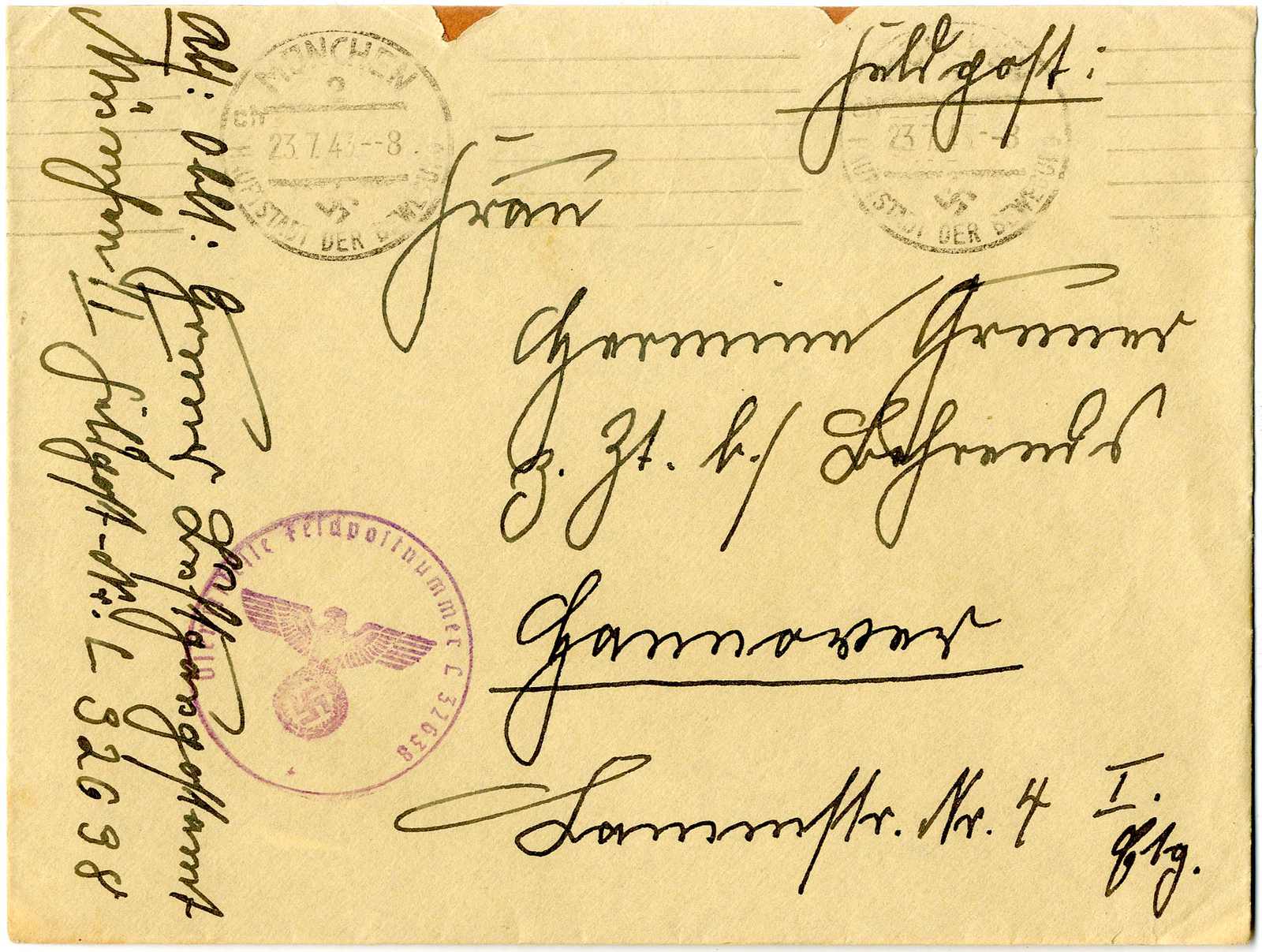 Lot 797 - feldpost ii wk - Karl Pfankuch & Co. auction #222 Lot 797 - feldpost ii wk - Karl Pfankuch & Co. auction #222