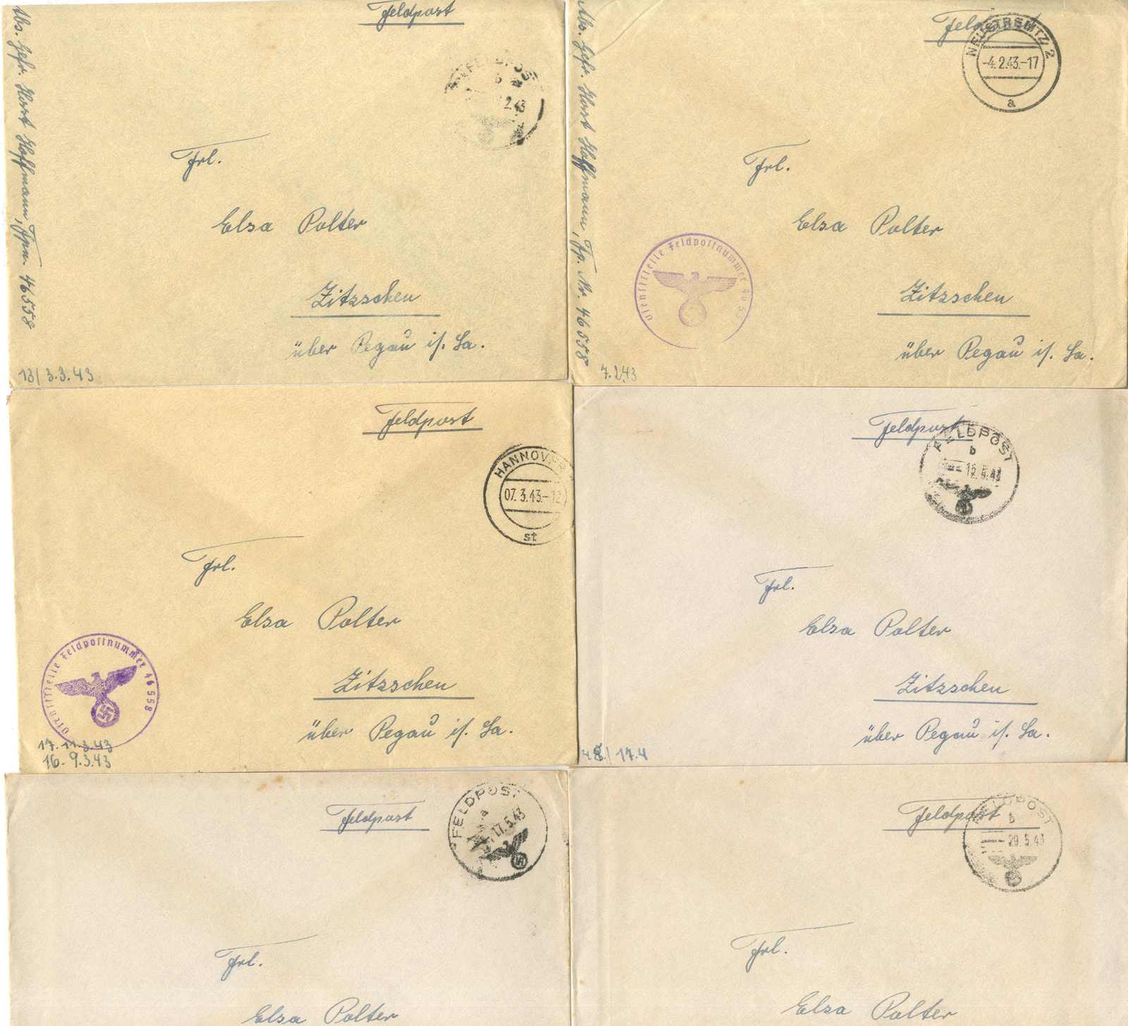 Lot 791 - feldpost ii wk - Karl Pfankuch & Co. auction #222 Lot 791 - feldpost ii wk - Karl Pfankuch & Co. auction #222