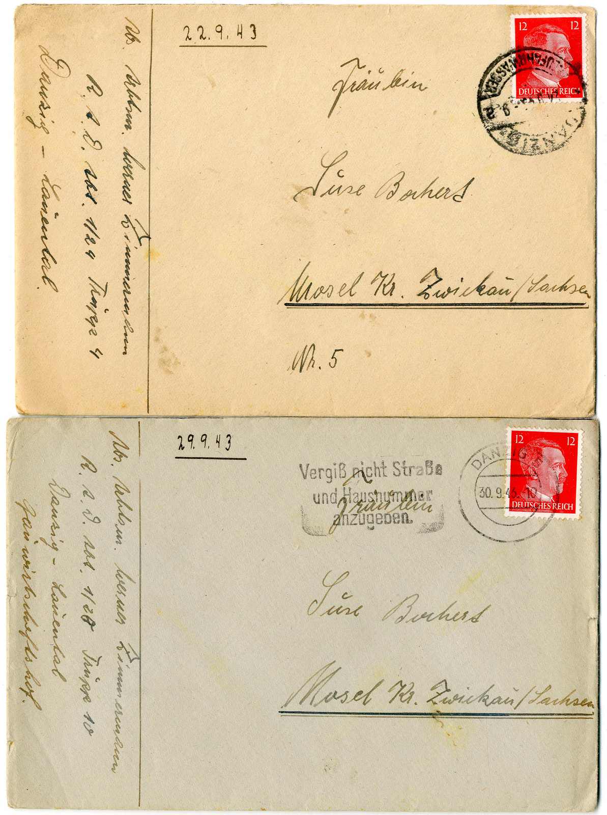 Lot 1607 - danzig - Karl Pfankuch & Co. auction #222 Lot 1607 - danzig - Karl Pfankuch & Co. auction #222