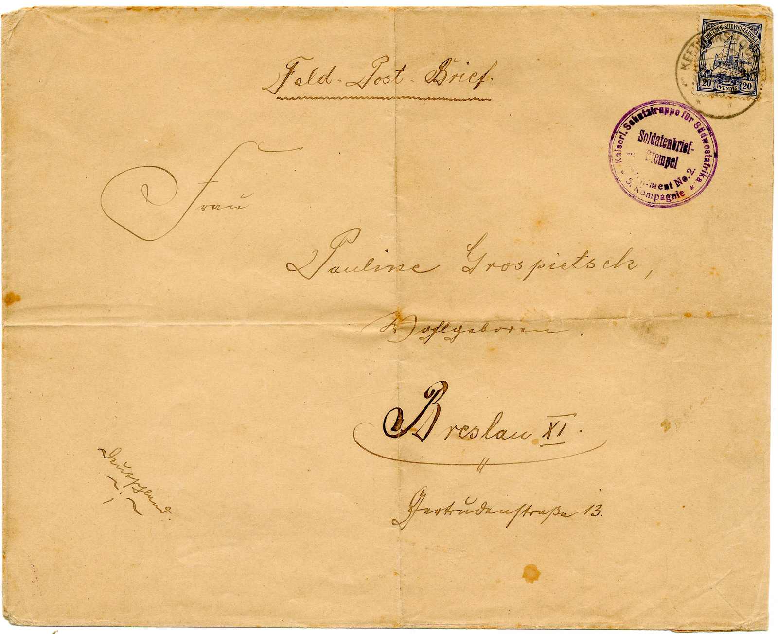 Lot 1422 - deutsche kolonien südwestafrika - Karl Pfankuch & Co. auction #222 Lot 1422 - deutsche kolonien südwestafrika - Karl Pfankuch & Co. auction #222