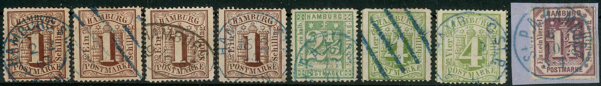 Lot 251 - altdeutschland hamburg - Karl Pfankuch & Co. auction #222 Lot 251 - altdeutschland hamburg - Karl Pfankuch & Co. auction #222