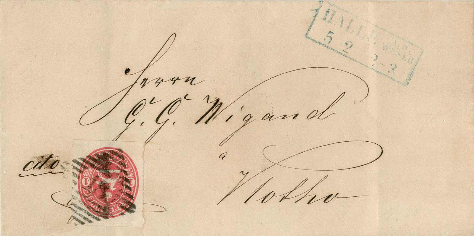 Lot 225 - Altdeutschland Braunschweig, Nummernstempel  -  Karl Pfankuch & Co. auction #222