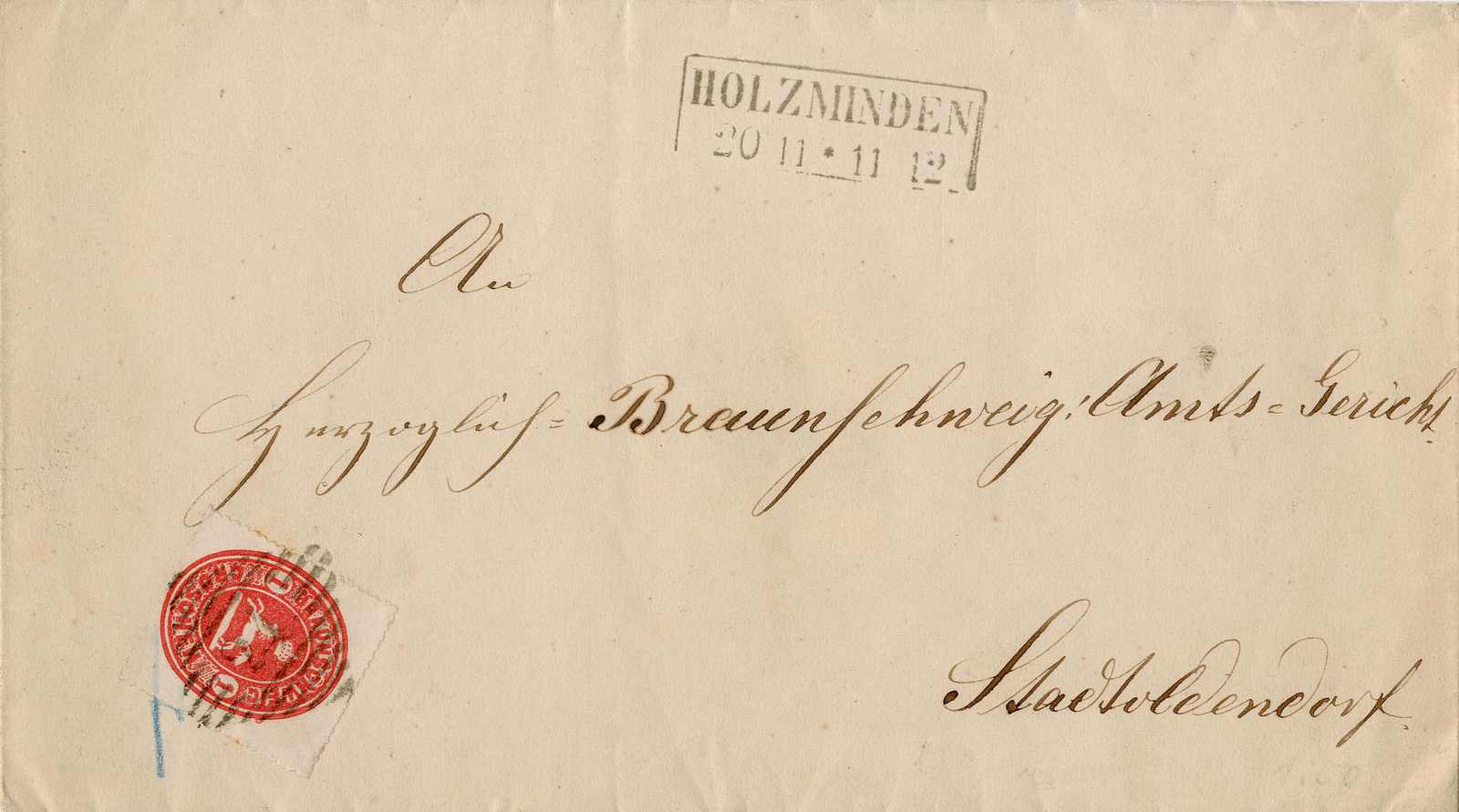Lot 229 - Altdeutschland Braunschweig, Nummernstempel - Karl Pfankuch & Co. auction #222 Lot 229 - Altdeutschland Braunschweig, Nummernstempel - Karl Pfankuch & Co. auction #222