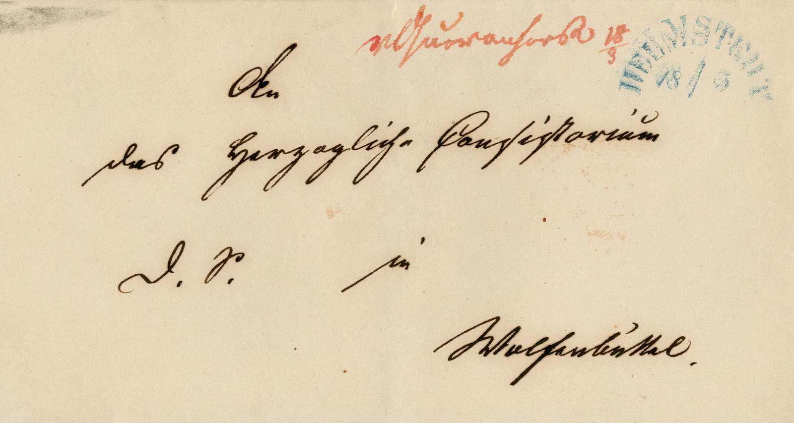 Lot 214 - Altdeutschland Braunschweig, Stempel  -  Karl Pfankuch & Co. auction #222