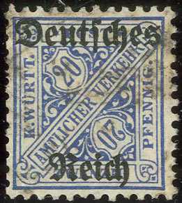 Lot 707 - Deutsches Reich, Dienstmarken - Karl Pfankuch & Co. auction #222 Lot 707 - Deutsches Reich, Dienstmarken - Karl Pfankuch & Co. auction #222