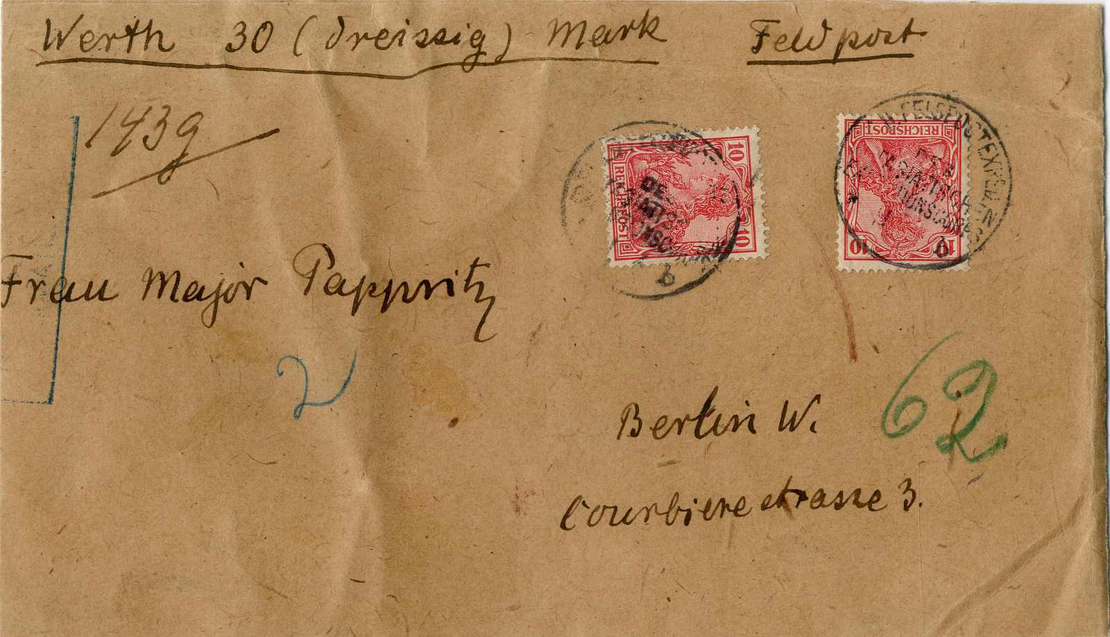 Lot 1310 - deutsche auslandspost china - boxeraufstand - Karl Pfankuch & Co. auction #222 Lot 1310 - deutsche auslandspost china - boxeraufstand - Karl Pfankuch & Co. auction #222