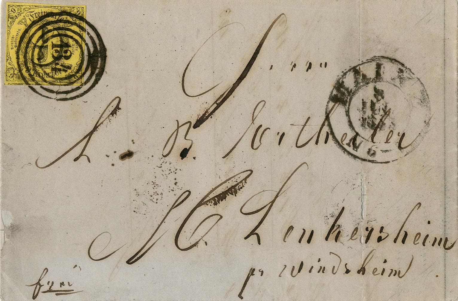Lot 499 - altdeutschland thurn und taxis  -  Karl Pfankuch & Co. auction #222