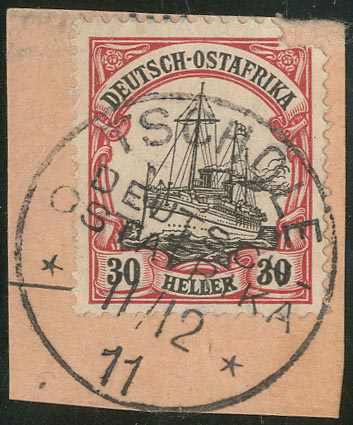Lot 1419 - Deutsche Kolonien Ostafrika, Stempel  -  Karl Pfankuch & Co. auction #222
