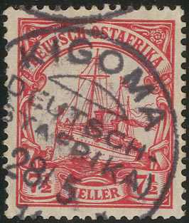Lot 1408 - Deutsche Kolonien Ostafrika, Stempel  -  Karl Pfankuch & Co. auction #222