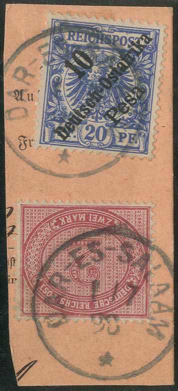 Lot 1357 - Deutsche Kolonien Ostafrika, Vorläufer - Karl Pfankuch & Co. auction #222 Lot 1357 - Deutsche Kolonien Ostafrika, Vorläufer - Karl Pfankuch & Co. auction #222