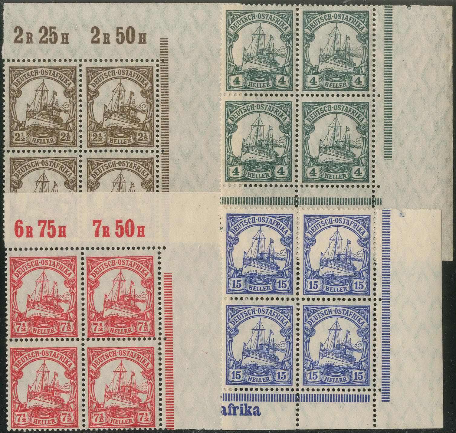 Lot 1385 - deutsche kolonien ostafrika - Karl Pfankuch & Co. auction #222 Lot 1385 - deutsche kolonien ostafrika - Karl Pfankuch & Co. auction #222