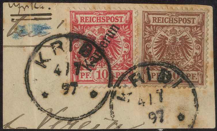 Lot 1465 - Deutsche Kolonien Kamerun, Vorläufer - Karl Pfankuch & Co. auction #222 Lot 1465 - Deutsche Kolonien Kamerun, Vorläufer - Karl Pfankuch & Co. auction #222