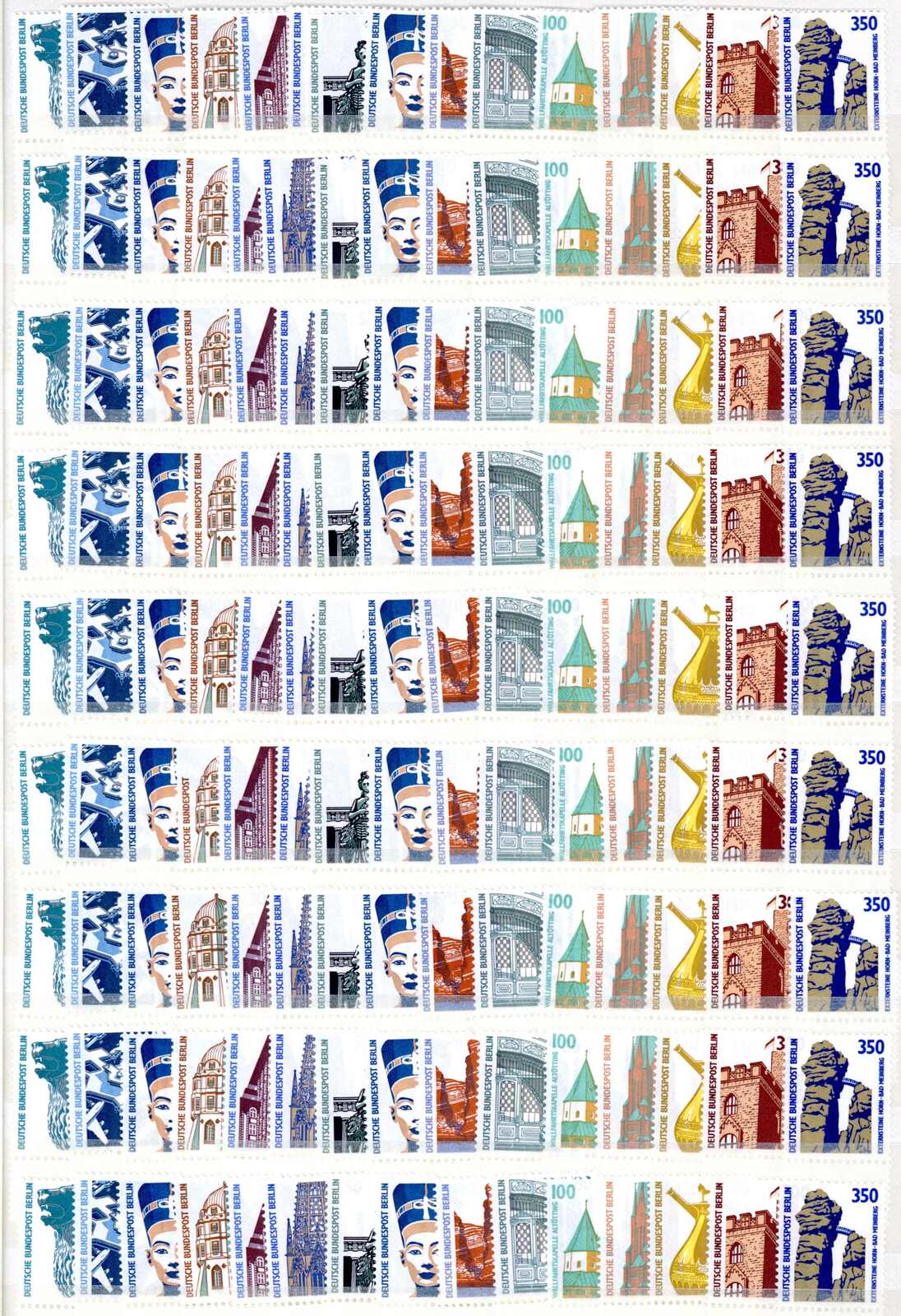 Sehenswürdigkeiten, Partei von 460 ** Sätzen, nicht alle komplett, ...