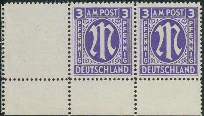 Lot 923 - bizone  -  Karl Pfankuch & Co. auction #222