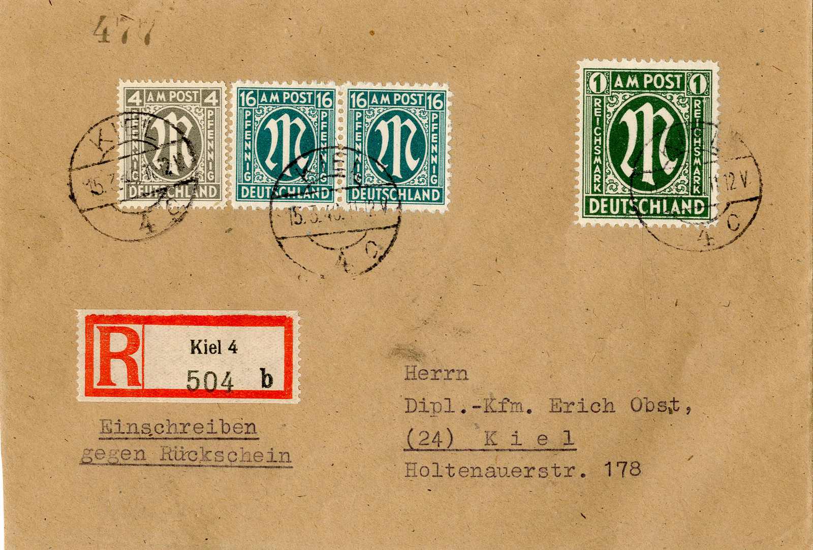 Lot 924 - bizone  -  Karl Pfankuch & Co. auction #222