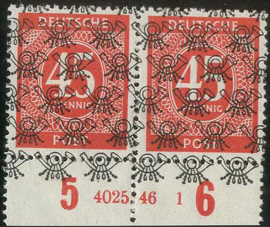 Lot 960 - bizone - Karl Pfankuch & Co. auction #222 Lot 960 - bizone - Karl Pfankuch & Co. auction #222