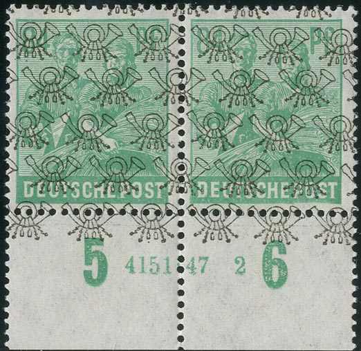 Lot 957 - bizone - Karl Pfankuch & Co. auction #222 Lot 957 - bizone - Karl Pfankuch & Co. auction #222