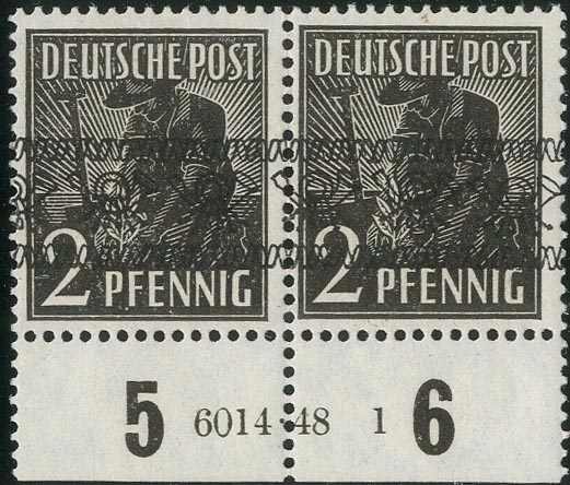 Lot 937 - bizone  -  Karl Pfankuch & Co. auction #222
