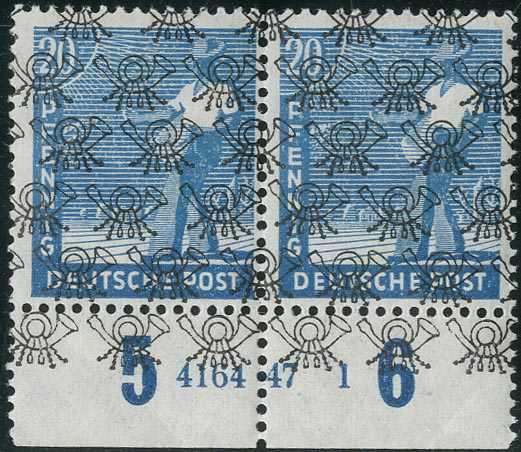 Lot 944 - bizone  -  Karl Pfankuch & Co. auction #222