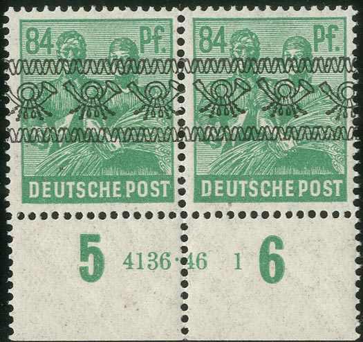 Lot 955 - bizone - Karl Pfankuch & Co. auction #222 Lot 955 - bizone - Karl Pfankuch & Co. auction #222