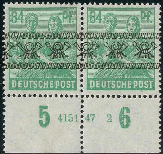 Lot 956 - bizone - Karl Pfankuch & Co. auction #222 Lot 956 - bizone - Karl Pfankuch & Co. auction #222