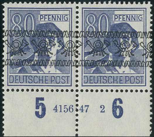 Lot 951 - bizone - Karl Pfankuch & Co. auction #222 Lot 951 - bizone - Karl Pfankuch & Co. auction #222