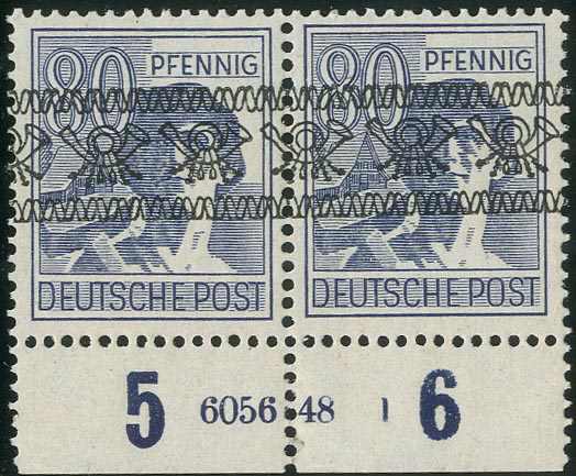 Lot 952 - bizone - Karl Pfankuch & Co. auction #222 Lot 952 - bizone - Karl Pfankuch & Co. auction #222