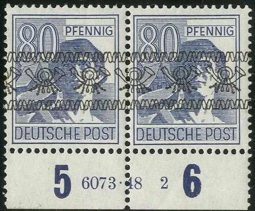 Lot 954 - bizone - Karl Pfankuch & Co. auction #222 Lot 954 - bizone - Karl Pfankuch & Co. auction #222