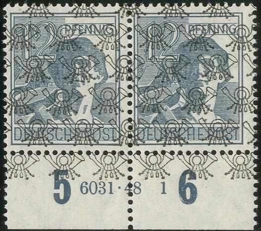 Lot 942 - bizone  -  Karl Pfankuch & Co. auction #222