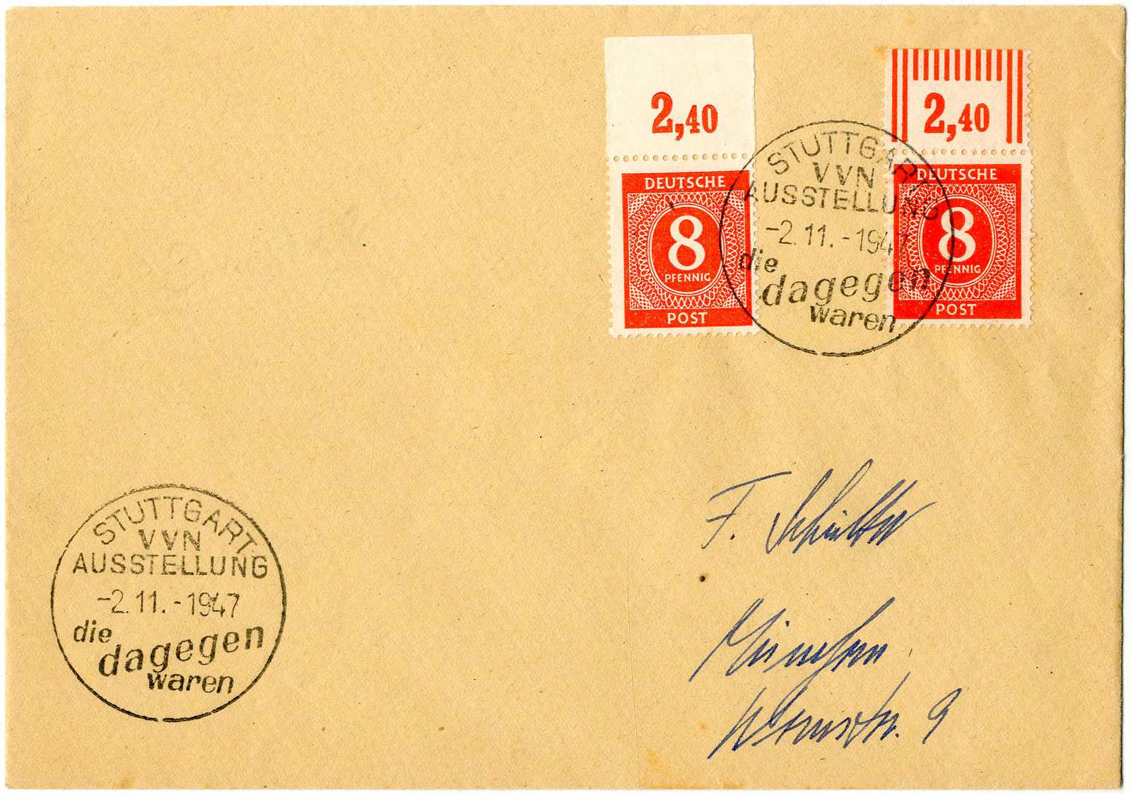 Lot 863 - gemeinschaftsausgaben - Karl Pfankuch & Co. auction #222 Lot 863 - gemeinschaftsausgaben - Karl Pfankuch & Co. auction #222