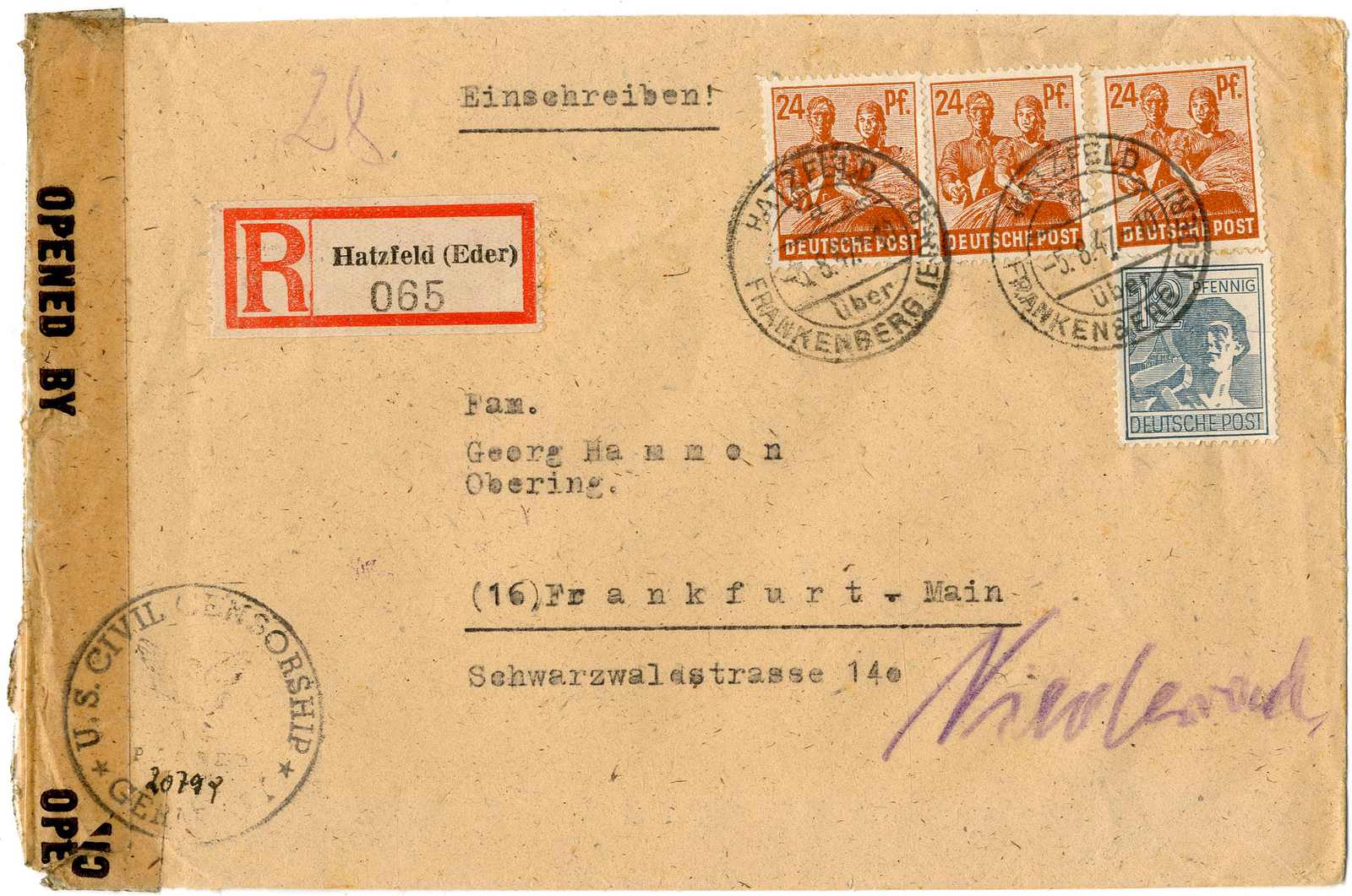 Lot 904 - gemeinschaftsausgaben  -  Karl Pfankuch & Co. auction #222