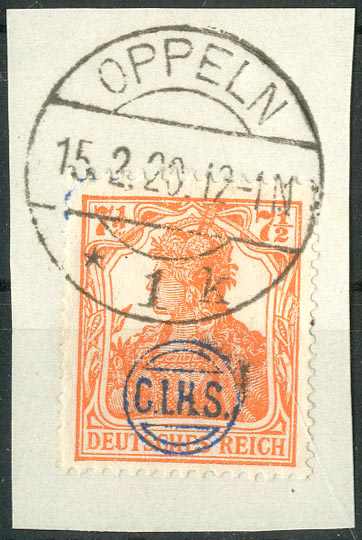 Lot 1580 - ost-oberschlesien oppelner notausgabe - Karl Pfankuch & Co. auction #222 Lot 1580 - ost-oberschlesien oppelner notausgabe - Karl Pfankuch & Co. auction #222
